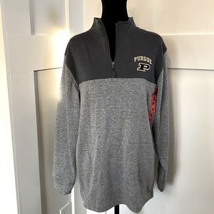 Champion Purdue 1/4 zip sweatshirt